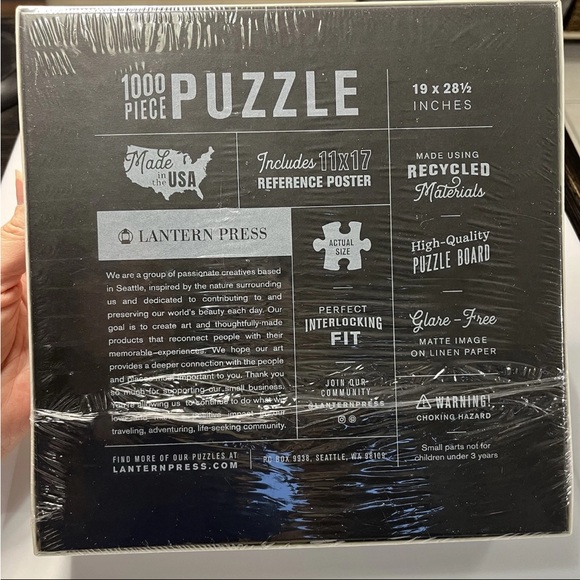Lantern Press 1000 Piece Puzzle - Ready for Adventure USA Map - Picture 2 of 2